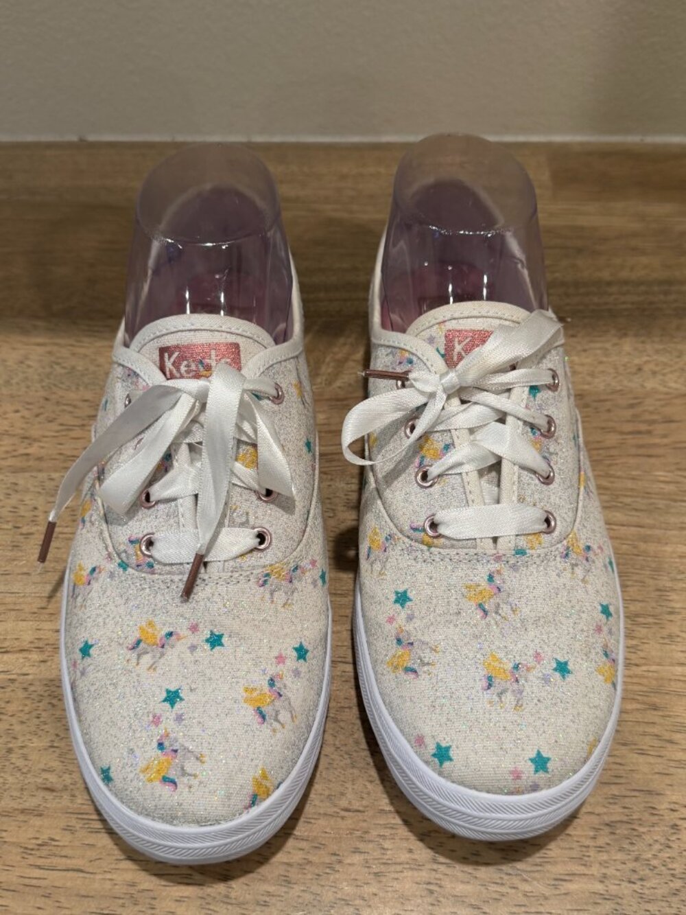 Keds x Sunnylife Champion Floral Print Sneakers White Pink Size 6 - Picture 4 of 8